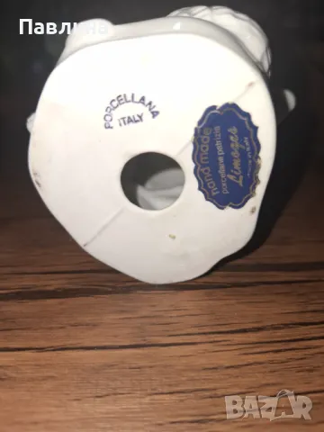 Комплект италиански порцеланови фигурки с маркировки, снимка 6 - Фигурки - 48643415