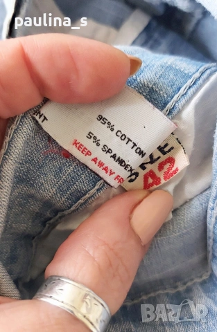 Три различни броя / Винтидж Дамски маркови дънки "Bellino", "Just woman" и "Verso" , снимка 8 - Дънки - 54098859