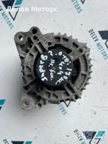 06F903023N 0124525146 алтернатор, Динамо от Skoda SuperB 2. 0 TDI 170 кс. , 4x4, 6ск. 