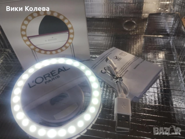 selfie LED Light лампа за телефон, снимка 5 - Селфи стикове, аксесоари - 50929856