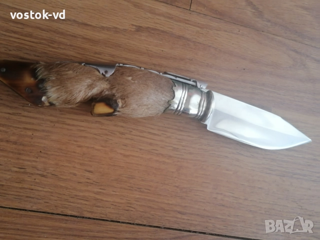 NAVAJA ALBACETE ГОЛЯМ СГЪВАЕМ ЛОВЕН НОЖ, снимка 5 - Антикварни и старинни предмети - 52939509