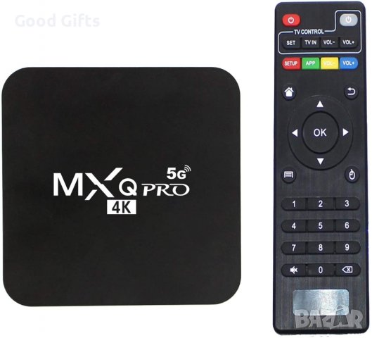 Смарт ТВ Бокс Андроид TV BOX MXQ PRO 4K Android, снимка 2 - Друга електроника - 38080866