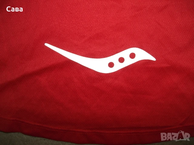 Тениска SAUCONY  мъжка,М-Л, снимка 5 - Тениски - 50703512