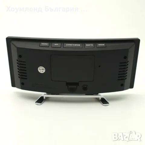 Настолен дигитален огледален часовник с LED цифри, термометър и аларма, снимка 6 - Други - 50272547