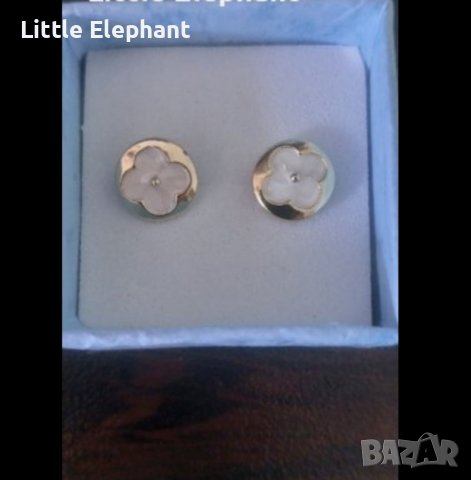 Сребърни обеци,колекция"Flowers"-curcle,бранд,Gold