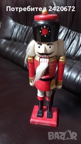 автентична лешникотрошачка, снимка 3 - Други ценни предмети - 52635418