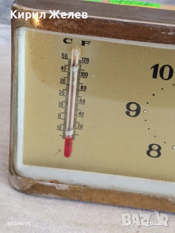 Стар механичен будилник CHUNLEI CHINA рядък за КОЛЕКЦИЯ ДЕКОРАЦИЯ 15164, снимка 3 - Антикварни и старинни предмети - 51952766