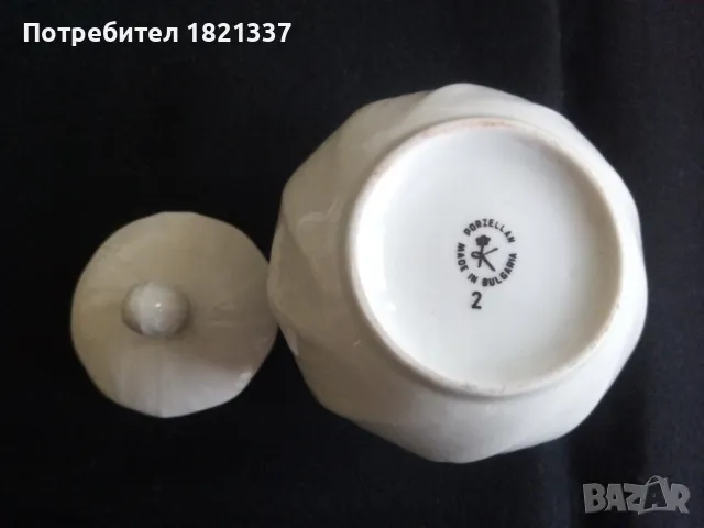 Порцеланова захарница , снимка 6 - Сервизи - 47987640