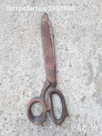 Стара шивашка ножица, снимка 2 - Антикварни и старинни предмети - 40515764