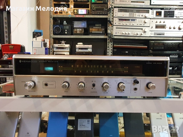 Ресийвър Kenwood KR-2200 В отлично техническо и визуално състояние. Радиото е с понижена чувствителн