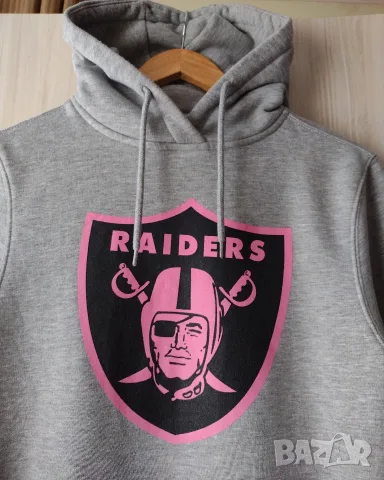 NFL Raiders - мъжки суичър с качулка, снимка 3 - Суичъри - 56273737