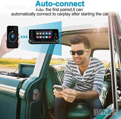 Нов Безжичен CarPlay адаптер Донгъл за ОЕМ автомобили от 2015 кола iPhone Айфон, снимка 4 - Аксесоари и консумативи - 42192771