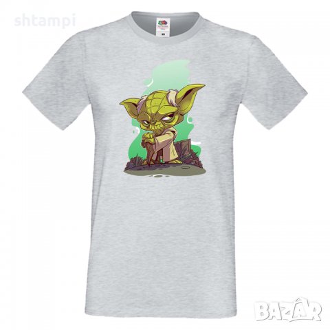 Мъжка тениска Star Wars Yoda Star Wars Игра,Изненада,Подарък,Геймър, , снимка 10 - Тениски - 36809948
