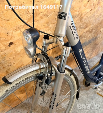 28цола SACHS алуминиев дамски градски велосипед колело[7ck-Shimano], снимка 11 - Велосипеди - 54132404