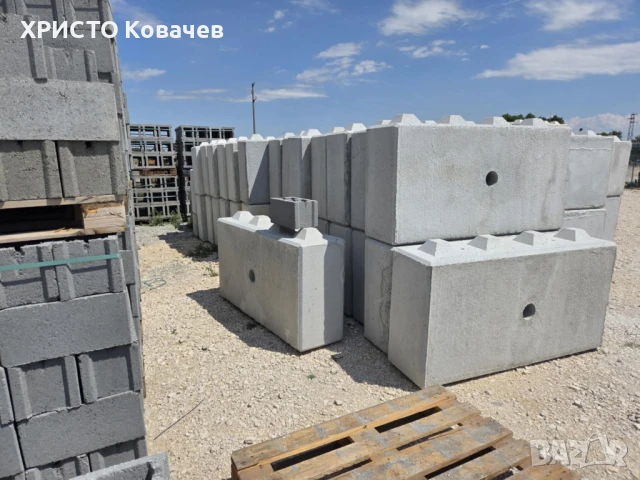 БЕТОННИ ИЗДЕЛИЯ ТИП Лего блокове 160/40/40  , снимка 3 - Строителни материали - 49791567