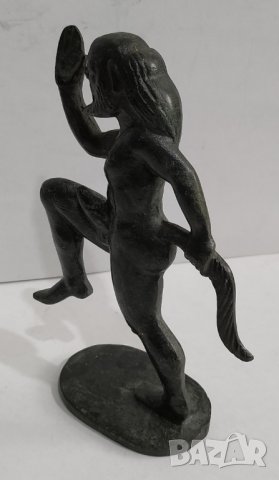 Бронзова статуетка на Сатир, снимка 5 - Антикварни и старинни предмети - 29699261