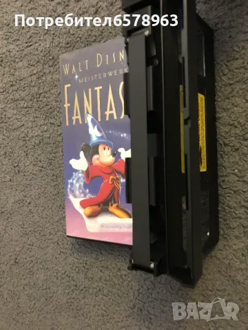 Видеокасета на Disney '' FANTASIA '' VHS, снимка 9 - Анимации - 49176470