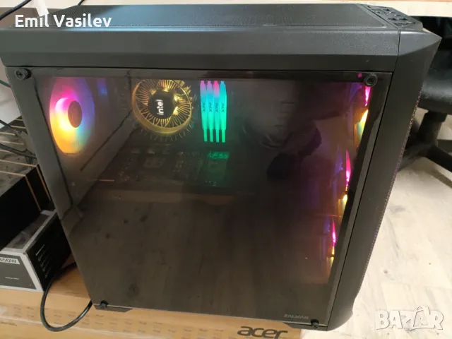 Компютърна конфигурация за техническо чертане на Solid Works 