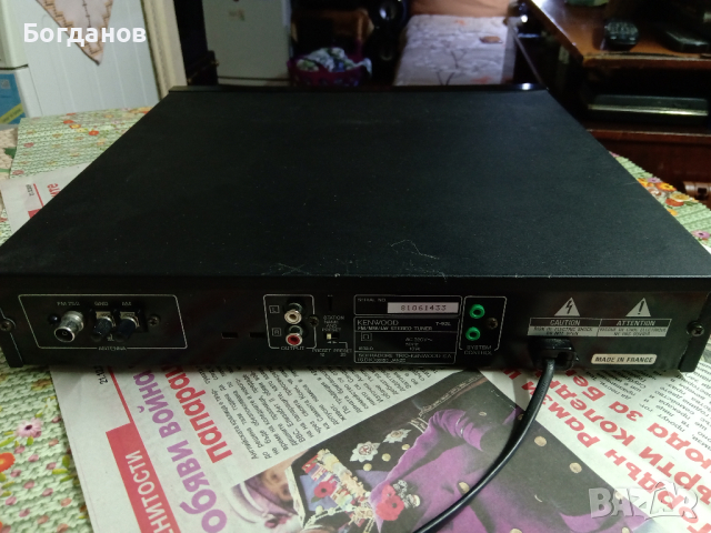 KENWOOD T92-L SYNTHESISER TUNER MADE IN FRANCE ВИСОК КЛАС, снимка 5 - Радиокасетофони, транзистори - 44797643