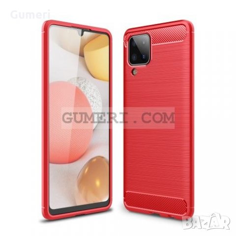 Samsung Galaxy A12 Карбонов удароустойчив гръб , снимка 5 - Калъфи, кейсове - 31603025