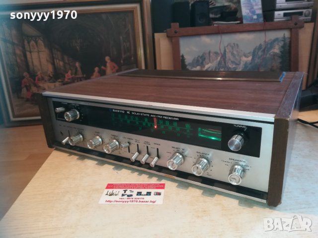 sanyo-japan ретро ресивър 0303210827, снимка 7 - Ресийвъри, усилватели, смесителни пултове - 32021580