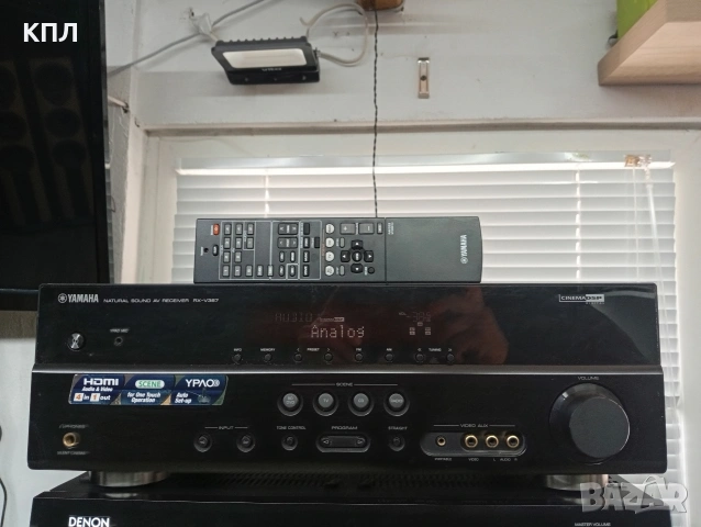 5.1 канален ресивър Yamaha rx-v 367, снимка 2 - Ресийвъри, усилватели, смесителни пултове - 54330149