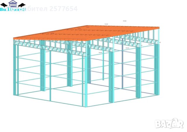 ЛИЗИНГ - Халета, Хале, Магазини, Магазин, Складове 64м2, снимка 2 - Строителни материали - 44158429