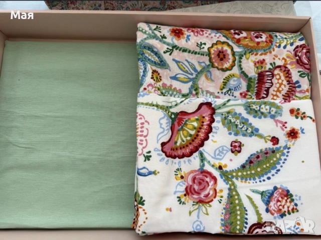 Спално бельо с покривка за легло Караca, снимка 5 - Спални и легла - 52672544