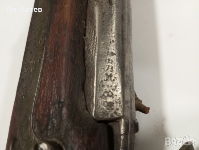 Стара капсулна пушка , снимка 10 - Антикварни и старинни предмети - 42681276