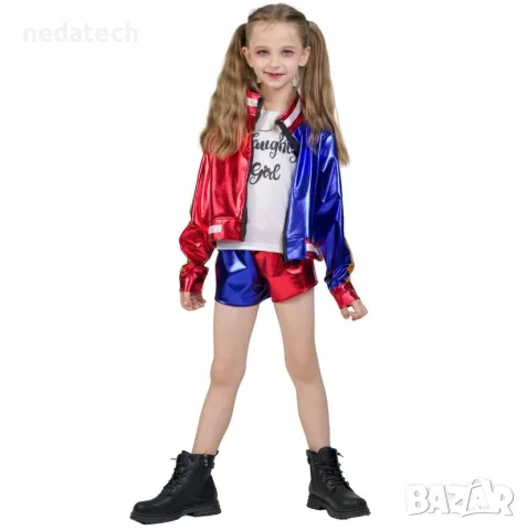 Карнавален костюм - HARLEY QUINN 3Ч.8-10Г