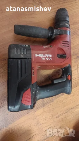  Перфоратор Хилти TE 6 -A със зарядно и три батерии , снимка 7 - Перфоратори - 46938647
