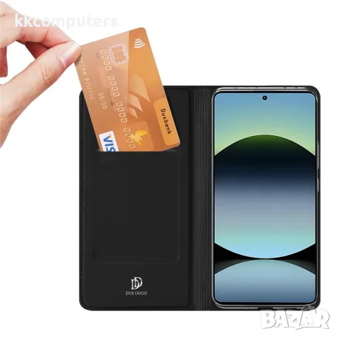 DUX DUCIS Skin Pro Series за Xiaomi Redmi Note 14S 4G Кожен Калъф със Стойка, Слот за Карта и Скрийн, снимка 2 - Калъфи, кейсове - 56164758