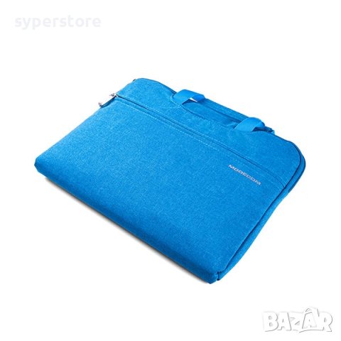 Чанта за лаптоп 15.6" Modecom Highfill Notebook Bag - Стилна синя  чанта за лаптоп, SS300069, снимка 2 - Лаптоп аксесоари - 38300815