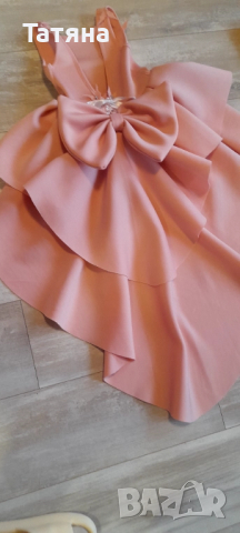 Красива елегантна рокля, снимка 7 - Детски рокли и поли - 52300192