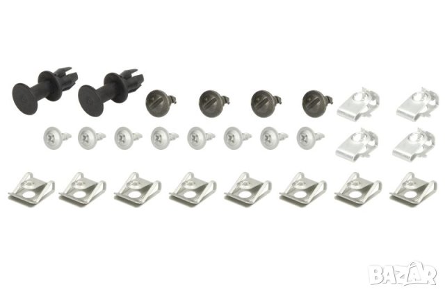 Щипки за кора под двигателя за Ауди А5/07-17г/