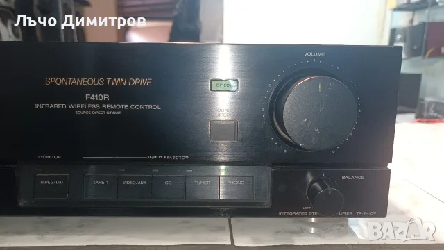 SONY TA- F 410R, снимка 5 - Ресийвъри, усилватели, смесителни пултове - 55898733