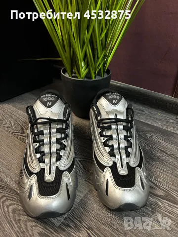 New Balance 1000 - Silver/Black, снимка 3 - Спортни обувки - 56523404