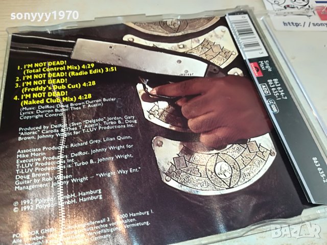 TURBO B. IM NOT DEAT! CD-GERMANY 1204231742, снимка 5 - CD дискове - 40349374