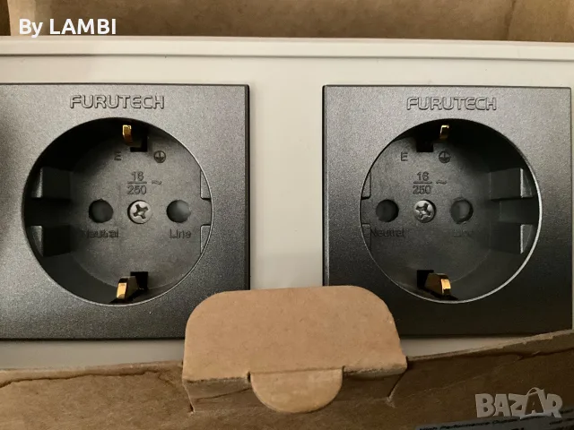 Furutech FP-SWS-D(Gold) High Performance двоен контакт, снимка 7 - Други - 55779025