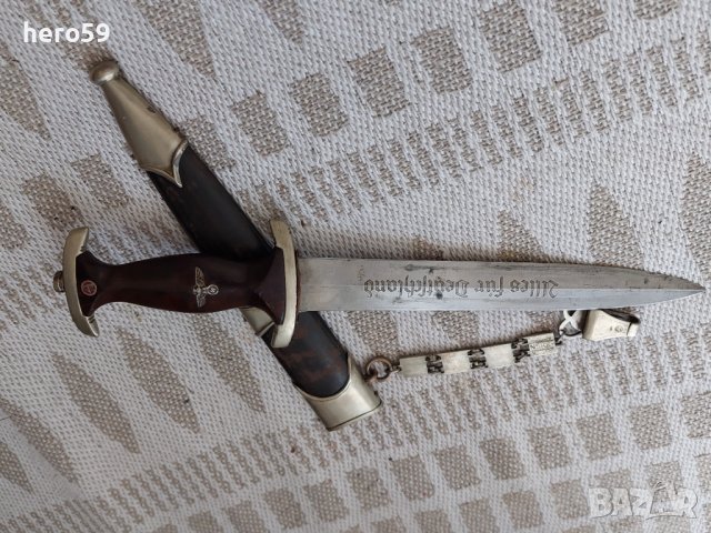 WW2-Немски параден нож NSKK-1933-34, снимка 17 - Антикварни и старинни предмети - 42873261