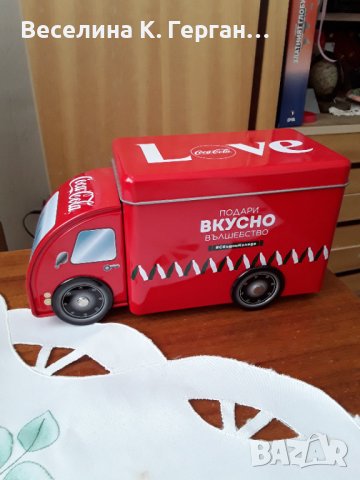Играчка камионче Кока Кола
