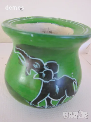 Декоративно яйце с поставка, изработено от сапунен камък, снимка 7 - Декорация за дома - 49420410