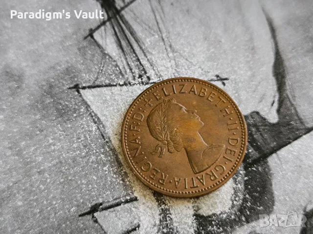 Монета - Великобритания - 1 пени | 1963г., снимка 2 - Нумизматика и бонистика - 47651266