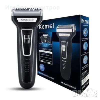 Машинка за бръснене и подстригване 3в1 Kemei KM-6558, снимка 2 - Тримери - 39031205