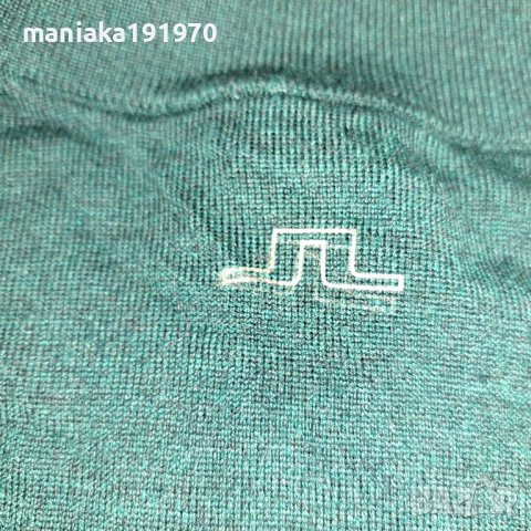 J.Lindeberg Golf Max Zip Neck Sweater (L) мъжка  блуза мерино 100% Merino Wool , снимка 5 - Пуловери - 38089613