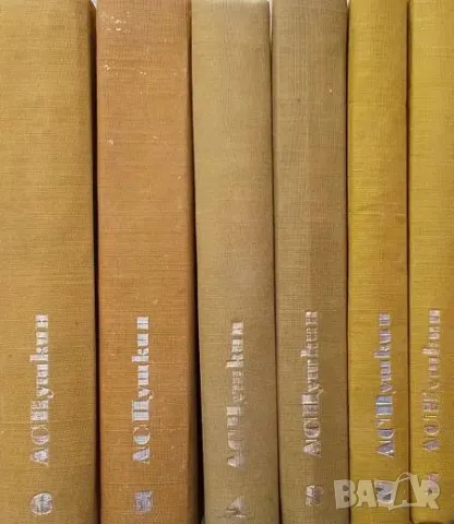 Избрани произведения. Том 1-6 Александр С. Пушкин, снимка 2 - Художествена литература - 50257939