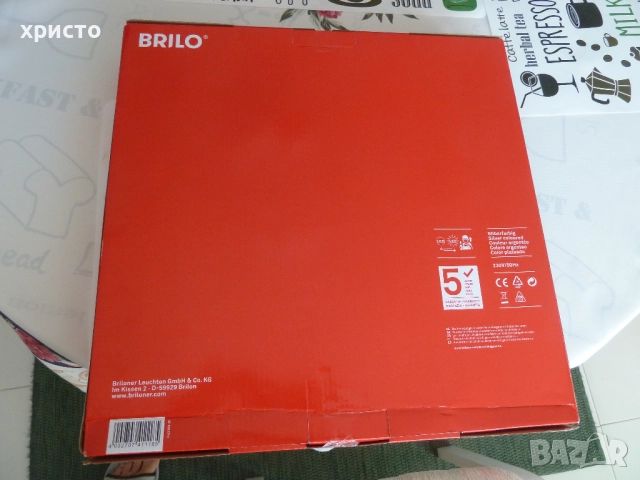 лед плафон Brilo нов, снимка 4 - Лампи за таван - 51729492