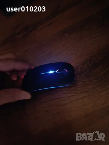 Нова Blutooth мишка с вградена батерия и Type-c конектор, снимка 7 - Клавиатури и мишки - 47977651