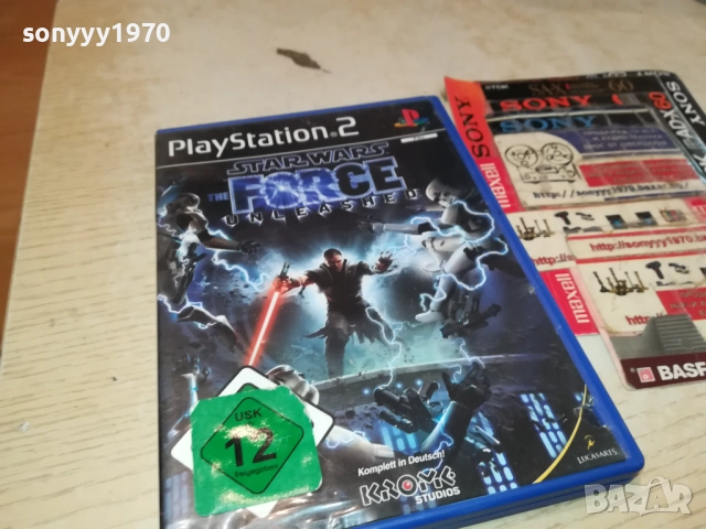 SONY PS2 GAME STAR WARS FORCE 2511251616, снимка 7 - PlayStation конзоли - 52537904