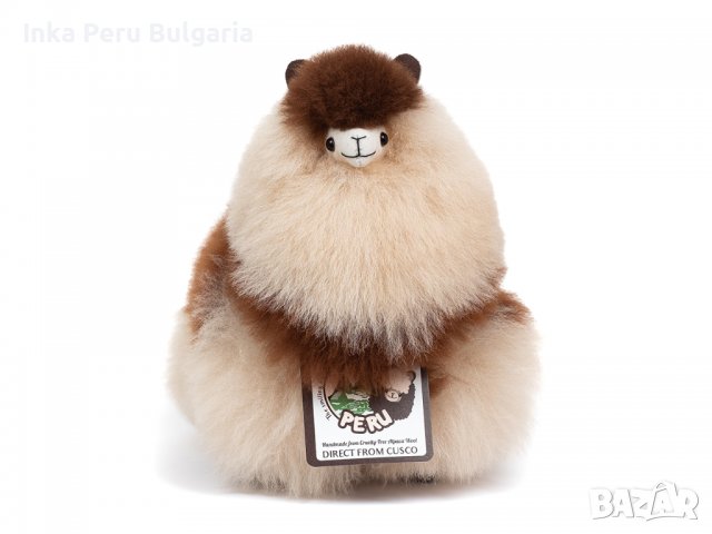  Усмихната алпака – малка, 23 см, Moccachino, снимка 3 - Плюшени играчки - 37101889